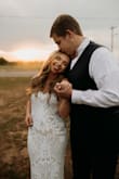 This was a beautiful dress for our west Texas reception! It was comfortable and fit almost perfectly. However, since I am short I got it hemmed and perfecto! - Nyia O.