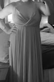 Ordered to wear for my wedding on the beach. It. Fits. Perfectly! Color is beautiful, material is soft and comfy and has a little give. - Nicole H.
