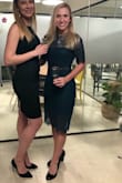 I work this to a holiday party at work. I absolutely loved it. Chic and sexy, but still appropriate for a work event. - LaNae N.