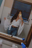 This is the cutest top ever, gave off some serious Stevie Nicks vibes. Super flattering, adjustable and I didn't have to worry about possibly flashing someone due to it being so low cut. Will definitely be a summer go-to for date nights!! - Kylie F.