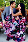This is such a beautiful dress. Worth the price I am going my engagement photos with it - Silvia T.