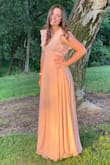 I got this dress for ball and LOVED IT. It's super adjustable and comfortable to wear and the color is so pretty. It ended up fitting perfectly as well (as have all the dresses I've bought from Lulus). Would highly recommend! - Kaitlynn W.
