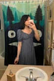 Ordered a size up (usually a size small) because I saw another review mentioning the small being a bit tight. If you wear 26"-28" in bottoms, I recommend going for the medium as it fits perfectly. The fabric wrinkles easily (it came wrinkled) so it will need a good ironing.
If you want to feel like a literal princess, I definitely recommend this dress. The only downside for me personally is that it's made in China. I think for the cost, I would rather it be made in the USA; I would even pay more for it to be made more locally. I still have to see if it being made in China reflects its quality. I also wish Lulus would be more transparent about where their clothes are made. - Olivia D.