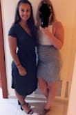 This dress is all around great! Super comfy, slits on the sides were great height, v neck not too low and sleeves not too short not too long. I tied mine in a knot at the front because I thought it was a little baggy on me and it worked out perfectly for a dressier look. I would totally recommend! - Sarah N.