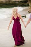 I can't say enough about this dress and was perfect for our engagement shoot! So comfortable and great color for a beach photoshoot. - Jensen L.