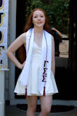 Honestly, I had never ordered from here before, and I was a bit skeptical due to the low prices on their dresses. The dress I originally wanted was no longer in my size, so I ended up finding and ordering 2 different dresses and hoped one of them would work out. This dress did NOT disappoint! I was SO happy I bought it. It fits amazingly well, and I absolutely adore it! When I pulled it out of the package, both my parents and I thought it wouldn't fit right, but when I tried it on we were floored. This is definitely one of my favorite dresses, and I can't wait to wear it for something other than my graduation photos! - Kyra S.