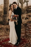 I had to postpone my big destination wedding for 5/30/20, but we decided to elope on our original date in the desert last minute. I had ordered a dress on bhldn but the shipment kept getting delayed, luckily I ordered this dress and it came in within a week! It was absolutely beautiful and I didn't need any alterations. My one complaint is that you can see underwear lines with it and I tried to find spanx to wear with it, but you could still see the outline so I just didn't wear anything under it and it looked fine. I highly recommend for anyone on a budget or having an intimate wedding in the near future! A lot of people thought it was my original wedding dress and I got a ton of compliments. - Paige W.
