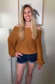 This sweater is great! True to size and so cute. - Courtney W.