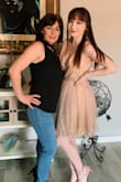 I ordered this dress for my senior year hoco! I loved this dress because of the sparkles and the color mixture of gold and pink! The sparkles really showed in the light although it did leave a bit of a glitter mess so if you don't mind that I would recommended this dress! - Ashley A.