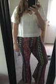 I got this in hopes it would look great for summer and it does! Paired with a pair of my bell bottoms and can't wait to wear out. - Tabitha T.