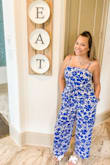 Love love this jumpsuit!! Also let me mention I love a good jumpsuit with pockets. It is also lined so you don't have to worry about it being see through. I've received so many compliments. Follow me @amberspicer88 on Instagram for more fashion finds! - Amber S.
