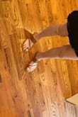 These are comfortable and adorable! There's a little bit of padding in the bottom so that they don't completely kill your feet if you walk in them. - Allison S.