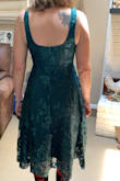 Love the lace it is thick and sturdy! And such a great fit, a little snug but I like my dresses like this and it was the perfect length right at my knees!
Also covers your bra straps, my favorite thing! Love this dress! - Jessica C.