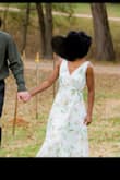 I wore this dress for my engagement session and I absolutely love it so much. - Diana T.