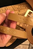I really loved them, very comfy. I can walk with them all day. The only thing that I didn't like was that on one of the straps from the left shoe, the holes were like uncolored. If that makes sense. But I can look passed it. They're adorable. Thanks Lulus - Sandra R.