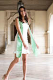 I wore this dress for my college graduation photos, and it fit perfectly. It isn't too short, and the design is classy and simple enough to work for many occasions. - Marianne C.