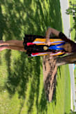 This dress is so cute!! I'm short so it's always a rush buying dresses online but I couldn't be happier. I wore it under my graduation robes and the light fabric was super helpful. Perfect length, nice plunge, and gorgeous shape! I'd recommend getting some lil Individual sticky bras to wear with it too - Hallie A.