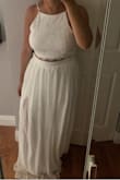 I love this 2 piece dress. It is very flattering. Runs slightly large, but not enough to size down. - Allison J.