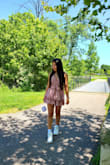 You can dress it up with sneakers or heels. Is my favorite romper. - Julisa S.