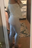 Very pretty colors, just a tad see through, and a little big. If you want them tight then order down a size but I like it in my usual size because they are more comfortable. - Katy B.