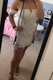 I wore this for my "fake corona graduation" and it was perfect! I got so many compliments. :) - Juliet C.