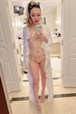 A must have coverup!!! I got to wear it in Vegas, and looked so great on. Perfect length for me with wedges and I'm only 5'2. - Jennifer L.