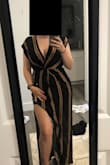 I like this but it's really low cut. I get it's meant as a beach cover up but I was hoping it cold double as a cute dress as well. - Rachel M.