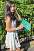 Looks super cute but formal and is great quality!!! Was a bit big on top but I wouldn't change my size (: - Amber B.