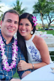 I LOVE this dress! It is SO gorgeous. I usually don't like straps that go around my neck or are halter-like. However, this dress made me feel soooo beautiful. I wore it on my honeymoon and it was so perfect! I usually wear a small and I feel it fit true to size! - Kylee S.