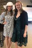 Wore this to a tea party bridal shower and it was perfect! The neckline is a little low but the midi length and pretty lace balance it out perfectly. - Kelly P.