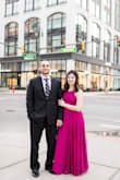 I just ADORE this dress. Cannot say enough good things about it. I originally purchased it for my bridal shower, and got SO MANY compliments on it at my celebration. A year later, I wore it for my anniversary session with my husband because I just love it that much. The color is STUNNING and it's very high quality. The skirt is layered, which makes it flow beautifully. Our photographer got so many fun pictures of it moving around! It's also extremely flattering. I love the open back, and the way it lays on my body makes it super flattering no matter what size I'm at at the time. Highly recommend! - Athena M.