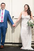 It was perfect for our elopement. As many of us had to do we reschedule our wedding until next year but we still got married. I wanted a simple dress for the vow exchange and this was beautiful. - Sarah S.