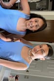 We ordered the dress on two sizes because we weren't sure of the fit. The small was true to size and fit perfectly! I was more impressed by the quality of the material for such a good price. It's definitely a dress that can be worn on many occasions. And because we love it so much, we kept both sizes and now both daughters have one!!! - Ava M.
