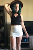 This is way too cute to not have! The medium fit perfectly. The material is stretchy, very comfortable! Yes, it feels short but since there are shorts I'm not worried! Trust me, you need this! Top is also from Lulus! - Jacqueline G.