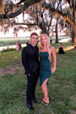 This was my back up dress (gained lbs in quarantine so sized up to a S and probably could of stayed with the xs as the middle was a little extra fabric). I wore it to a formal plantation wedding. It was comfy, flattering and the perfect length. - Jaime F.