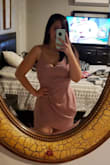 This dress is so pretty bodycon bit sexy. Can't wait to show it off! - Sarah S.
