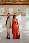 If you wondering about this dress no need. As you can see in the pictures it was awesome. Got so many compliments! The red just popped so well off my melanin. Don't hesitate get this dress! - Ashley J.