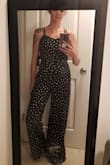 I absolutely love this! Definitely on the long side, but at 5'3", I expected that. Nothing a cute pair of heels can't fix. Super comfy and flattering. Can be dressed up or down! - Christa S.