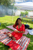 Cute dress!! Love the color and the material!! - Yessica D.
