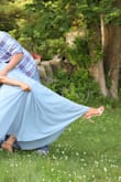 I needed a pair of shoes to match everything. I ordered these for pictures for our 2 year wedding anniversary pics and to wear after with some other dresses. They run a bit small so i would definitely size up. They are super cute and I will be ordering in more colors! - Jamie S.