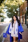I bought this dress for my daughter's graduation day. The color and the style of the dress are perfect for the occasion and it fits my daughter well. - Theresa M.