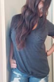 I'm slightly obsessed with Z Supply tops! I own many of them, I bought this one in a Medium & it fit, but I wanted it to be "oversized" so I could knot it, so I got the Large & I love it. fits perfectly, so comfortable & looks cute! - Lilly J.