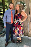 I was blown away by this dress! It was perfect for my friends June outside wedding. The length with the slit was flattering, and the material felt amazing! I can't wait to wear it again. - Elizabeth B.