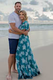 I bought this dress for beach photos and it was PERFECT! I love the adjustable straps so I could wrap it more to cover my chest (or loosen it if wanted). The skirt portion was flowy enough to catch the wind and it just was DREAMY! I could wear NORMAL panties and bra which to me is a WIN WIN with a beautiful dress - the lining was perfect and I didn't have to wear uncomfortable panties and strapless bra to pull off a pretty look. - Sarah E.