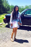 Cute and comfortable! Neck is little deep that I would want it but not that deep. Color is very pretty... I would recommend it. - Swati A.