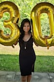 I love this dress! It fit great, I wore it with nude heels for my birthday.
It hugged my curves perfectly and it was very comfortable! - Jacqueline F.
