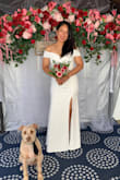 I never shop online for clothing since it never fits the way I like but due to COVID-19 I went for it and found Lulus.com and bought my wedding dress. Yes I got married during quarantine, all online, so wanted a simple but nice dress since it was just for us and our guests watching online. This dress was spot on! Beautiful, comfortable, fantastic price, fit perfectly, just fabulous! I will most definitely keep shopping in the future with Lulus. - Leslie P.