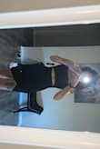 Fits perfectly. Love the cut out in the middle! - Samantha P.