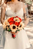 It was great!! I bought this dress for my wedding and it fit perfect:) - Elsa S.
