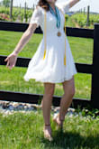 This dress fits great and is awesome for a grad dress! - Carrie H.
